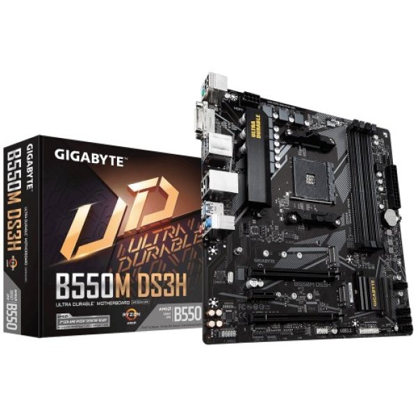 GIGABYTE B550M DS3H AC WiFi Micro-ATX AMD AM4 Motherboard